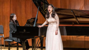 Liederabend, at Juilliard School