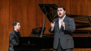Liederabend, at Juilliard School