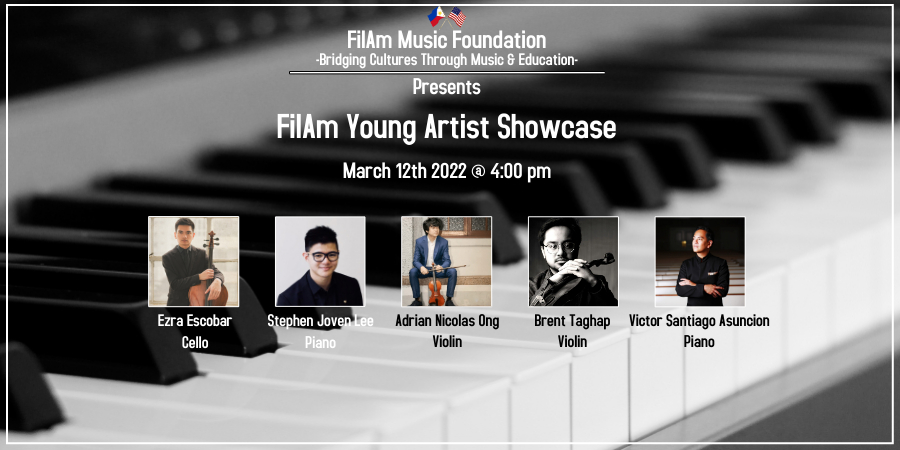 FilAm Music Foundation Artist Showcase at Carnegie Hall FilAm Music Foundation Artist Showcase at Carnegie Hall