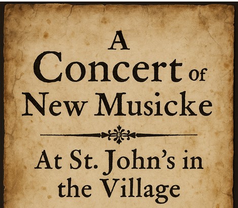 A Concert of New Music at Saint John’s in the Village (Site) A Concert of New Music at Saint John’s in the Village (Site)