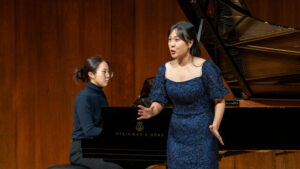 Liederabend (Evening of Song) at Juilliard School