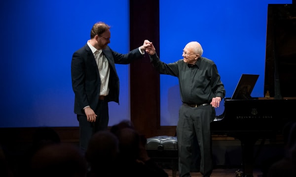 Pianist Gilbert Kalish at 90, at Lincoln Center (Site)